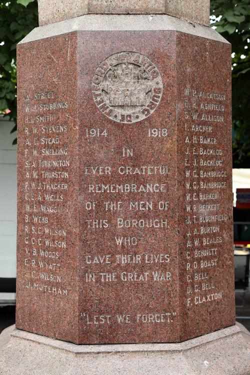 War Memorial Thetford #2