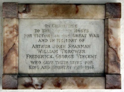 War Memorial St. Andrew Church