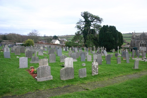 Oorlogsgraf van het Gemenebest St. Hieritha Churchyard #1