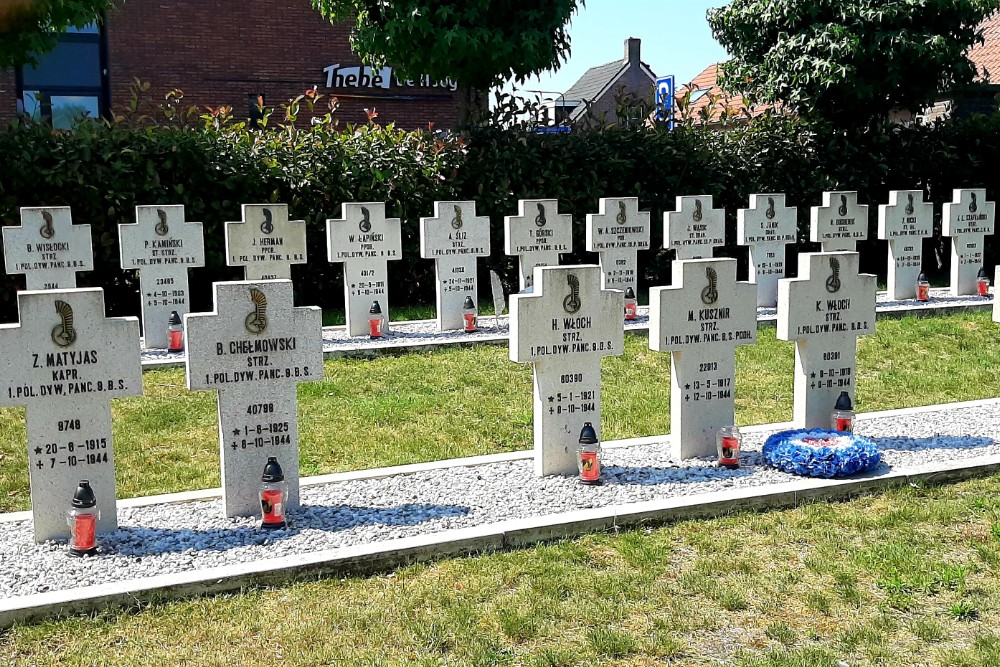 Poolse Oorlogsgraven Rooms Katholieke Begraafplaats Alphen #1