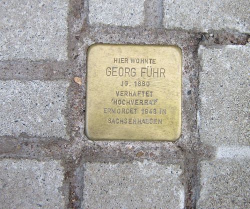 Stumbling Stone Friedrich-Wilhelm-Straße 47 #1