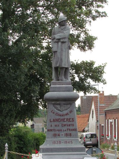 Oorlogsmonument Lanchéres #2