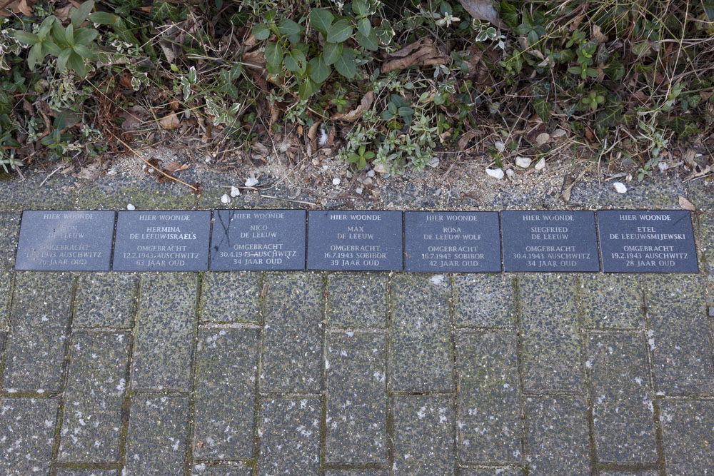 Memorial Stones Catharina van Reestraat 10 #1