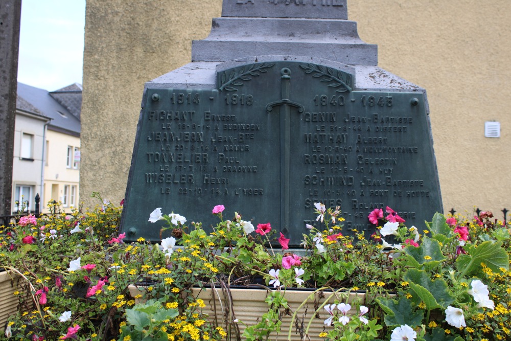 War Memorial Battincourt #2