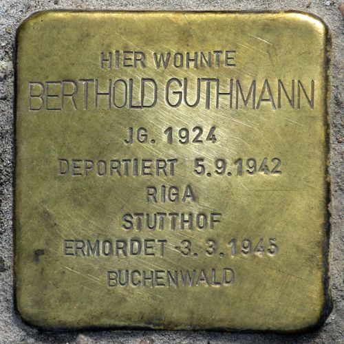 Stolpersteine Lemkestrae 156 #1