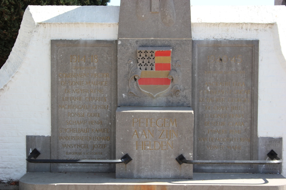 War Memorial Petegem-aan-de-Schelde #3