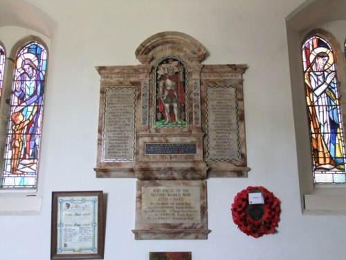 War Memorial St Lawrence Church