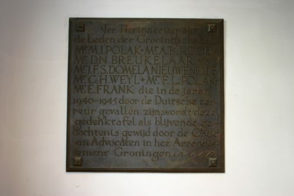Memorial Groningen District Court #1