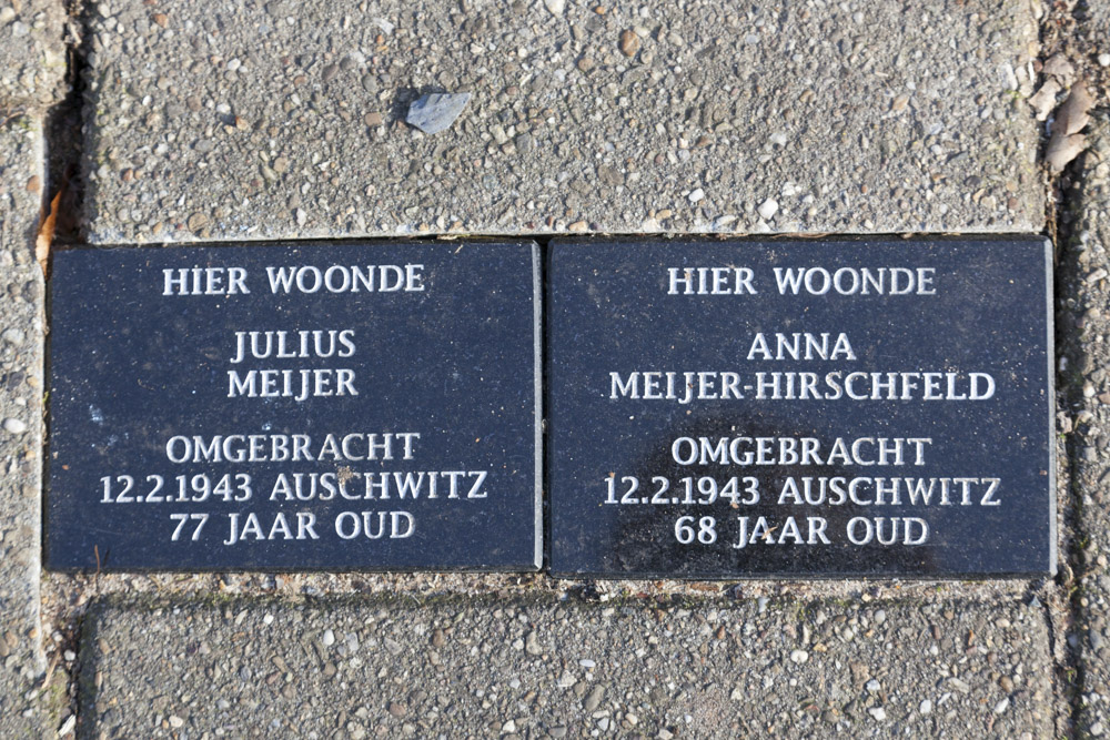 Memorial Stones Meester Van Hasseltlaan 10-ll #2