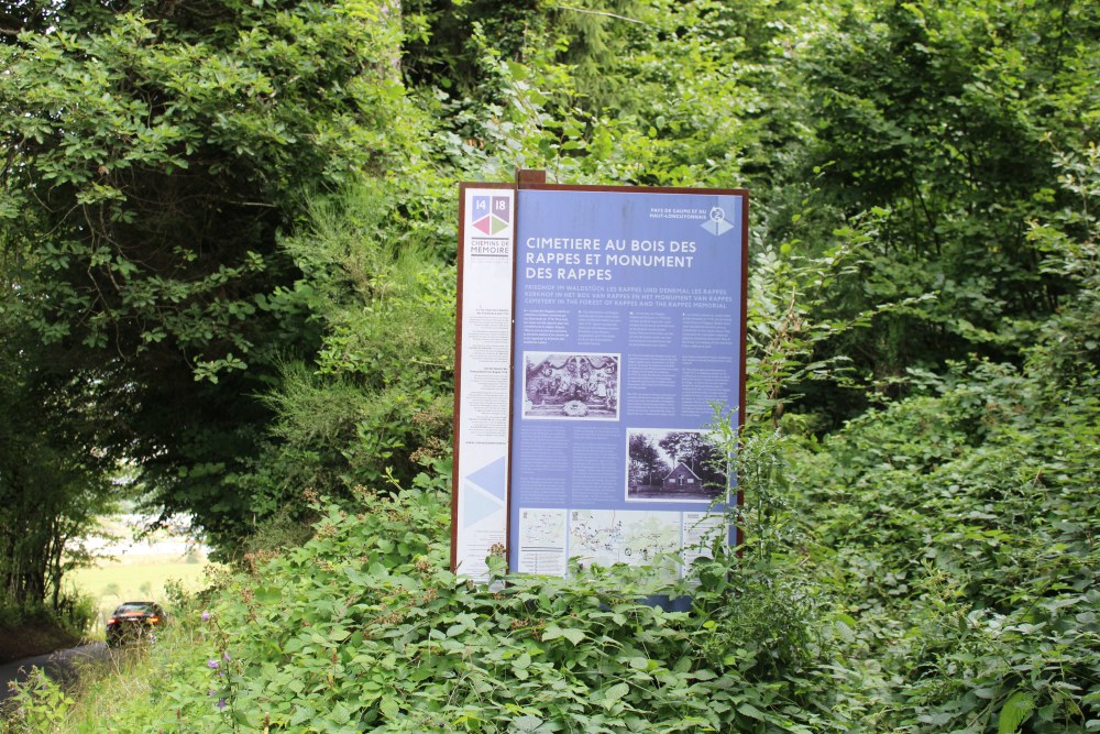 Voormalige Frans-Duitse Begraafplaats Bois des Rappes #1