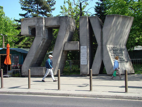 Barricade Monument Warschau #3