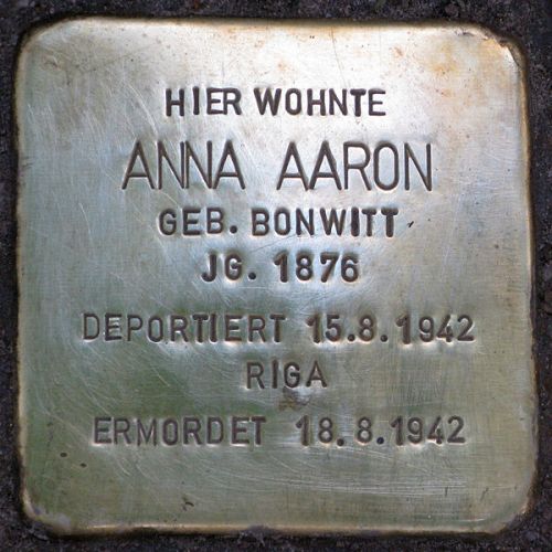 Stolperstein Kulmbacher Straße 7