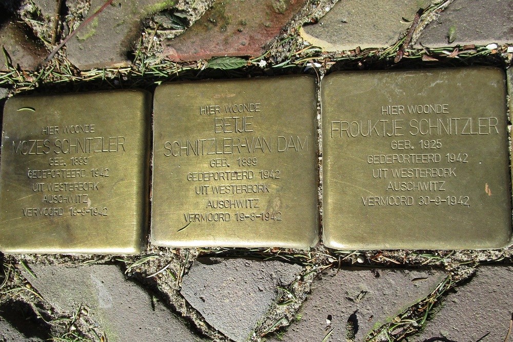 Stolpersteine Laan van Overvest 34 #2