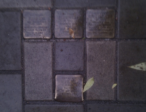 Stumbling Stones Fontenay 11 #1