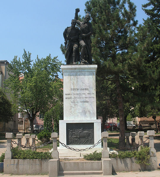 Oorlogsmonument Prokuplje