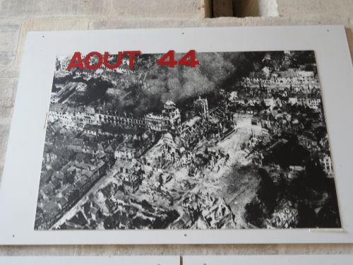 Exposition Bombardment glise Saint-Germain Argentan #2