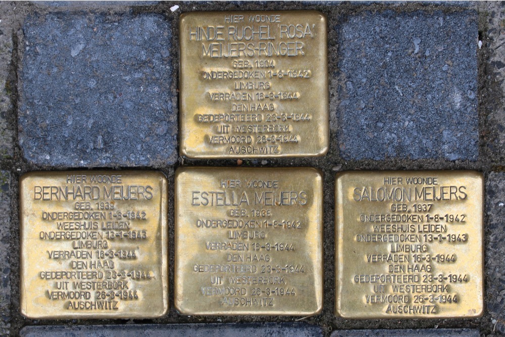 Stolpersteine Johan van Hoornstraat 29