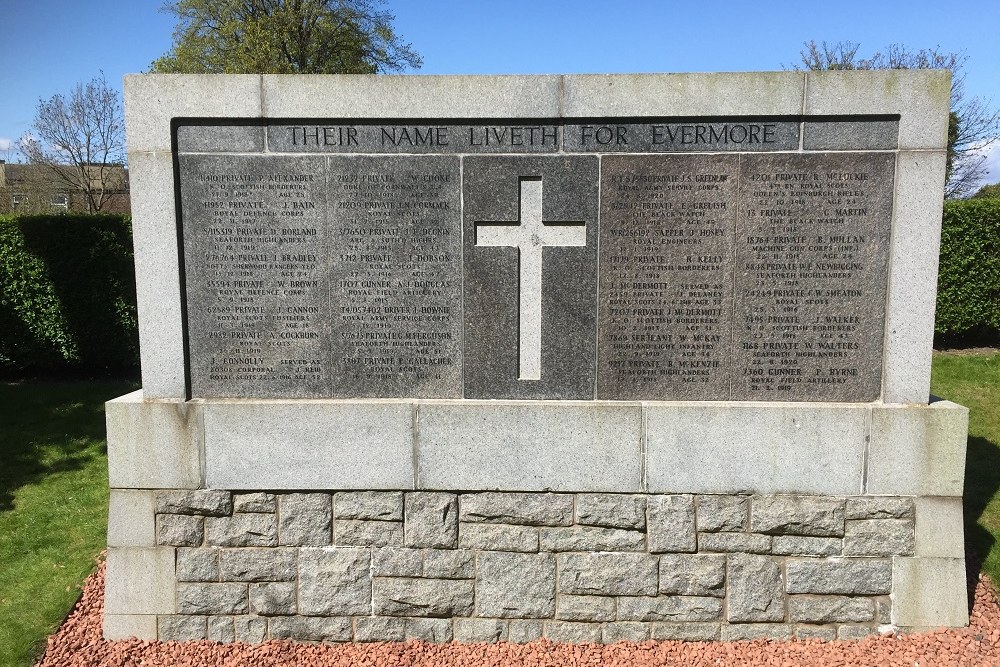 Commonwealth War Graves North Merchiston Cemetery #4