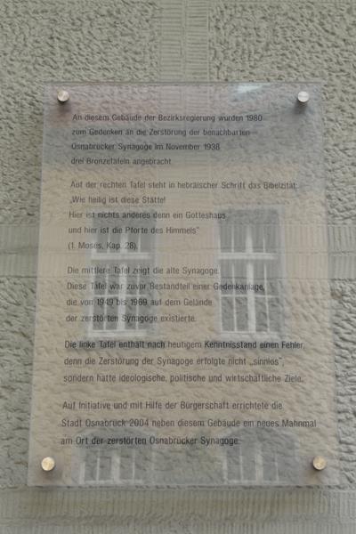 Monument Synagoge Osnabrück #4