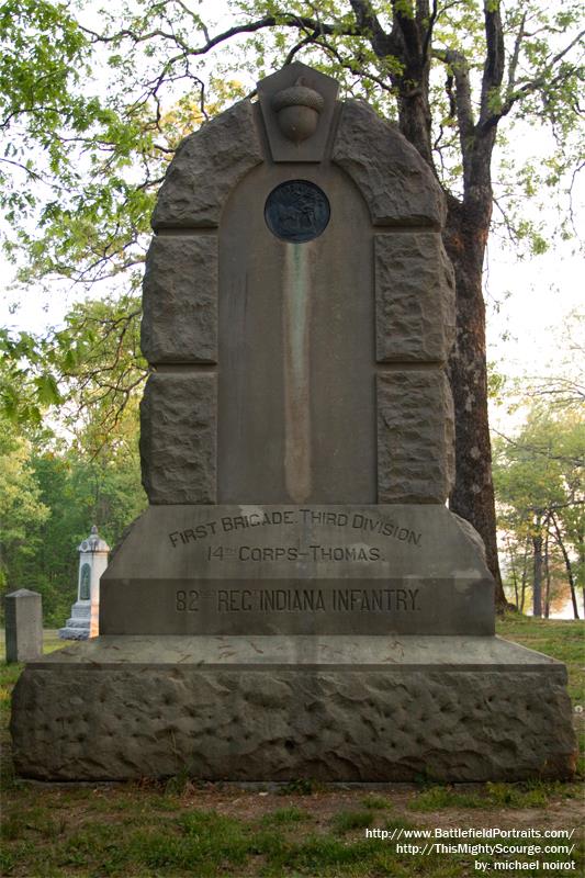 82nd Indiana Infantry Regiment Monument #1