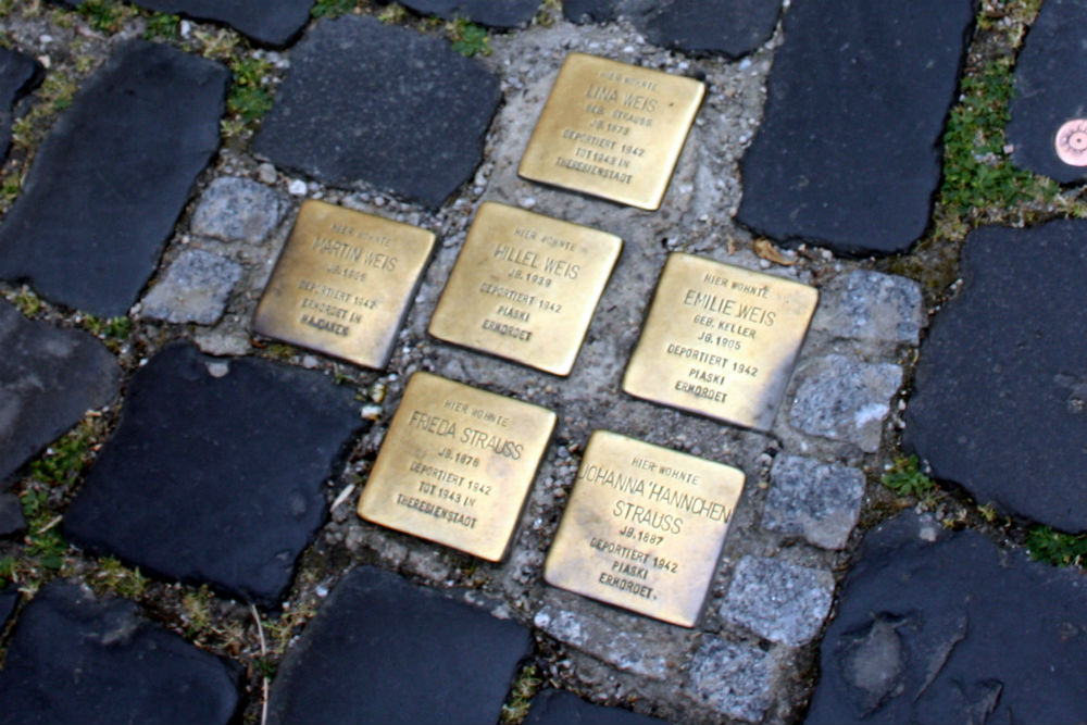 Stumbling Stones Judengasse 27 #1