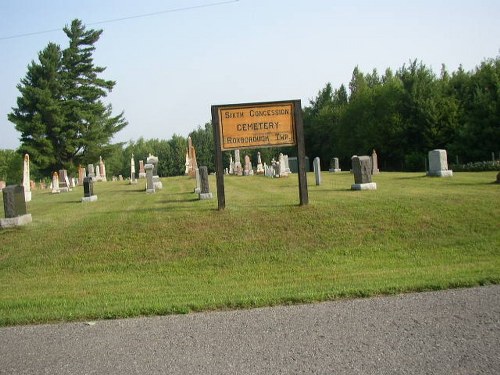 Oorlogsgraf van het Gemenebest Sixth Concession Cemetery