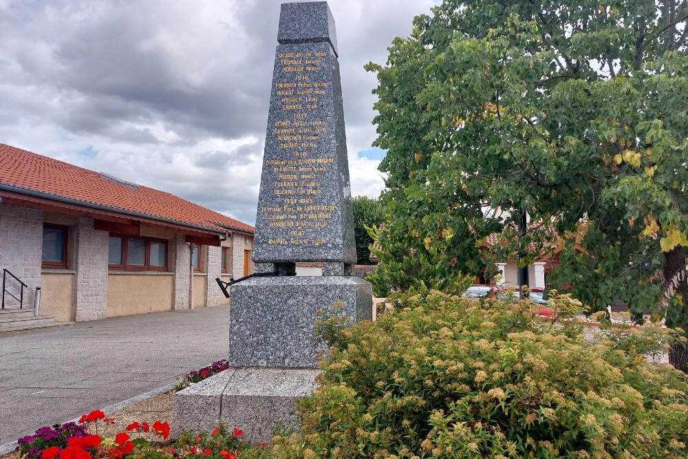 Oorlogsmonument Montverdun #2