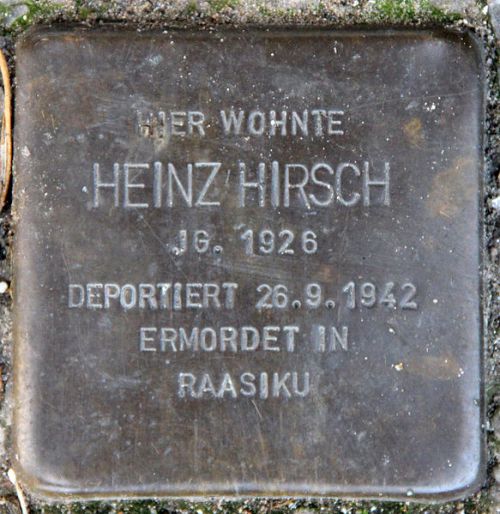 Stolpersteine Blowstrae 4