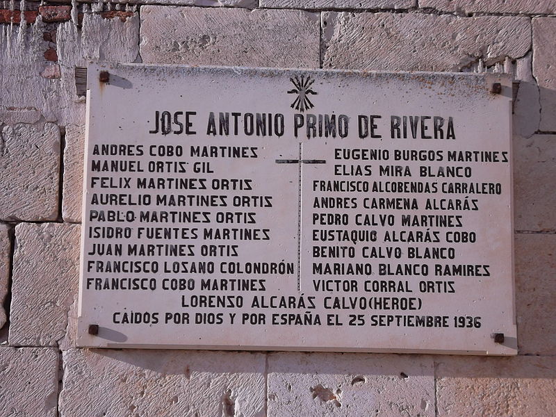 Spanish Civil War Memorial Loranca de Tajua #1