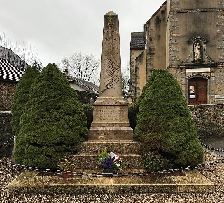 Oorlogsmonument Malange