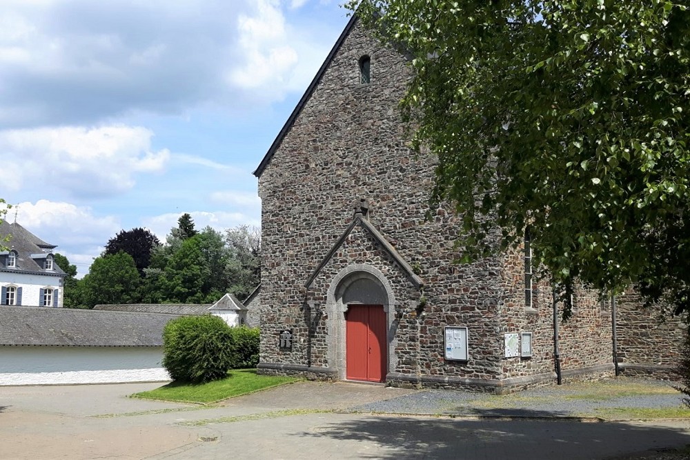 Gedenkteken Sint-Gregoriuskerk Roumont #1