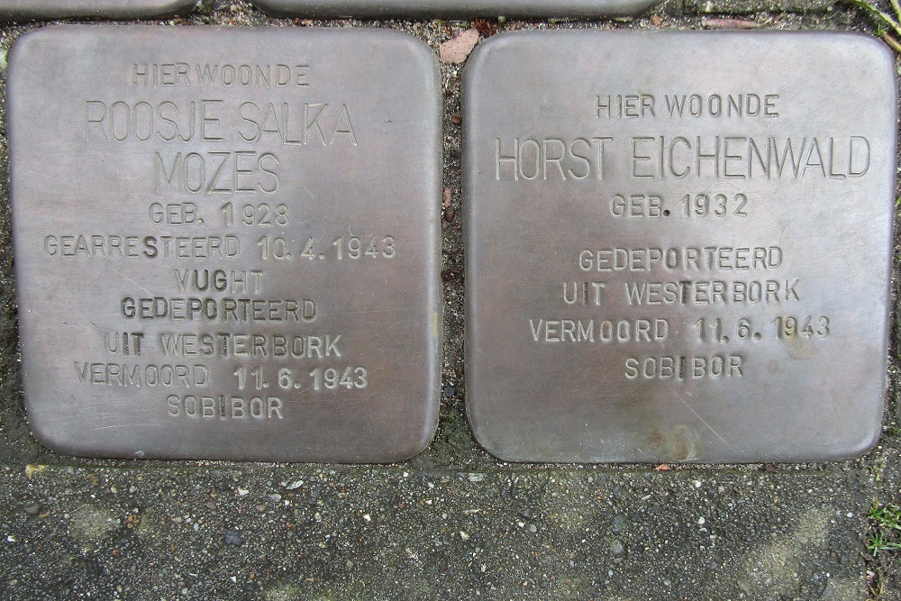 Stolpersteine Waterhoefstraat 63 #4