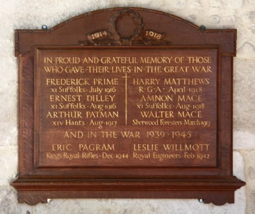 War Memorial St. Mary Church