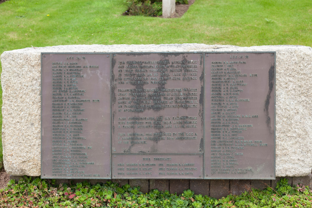 Memorial Victims Landing Craft Gun 15 and 16