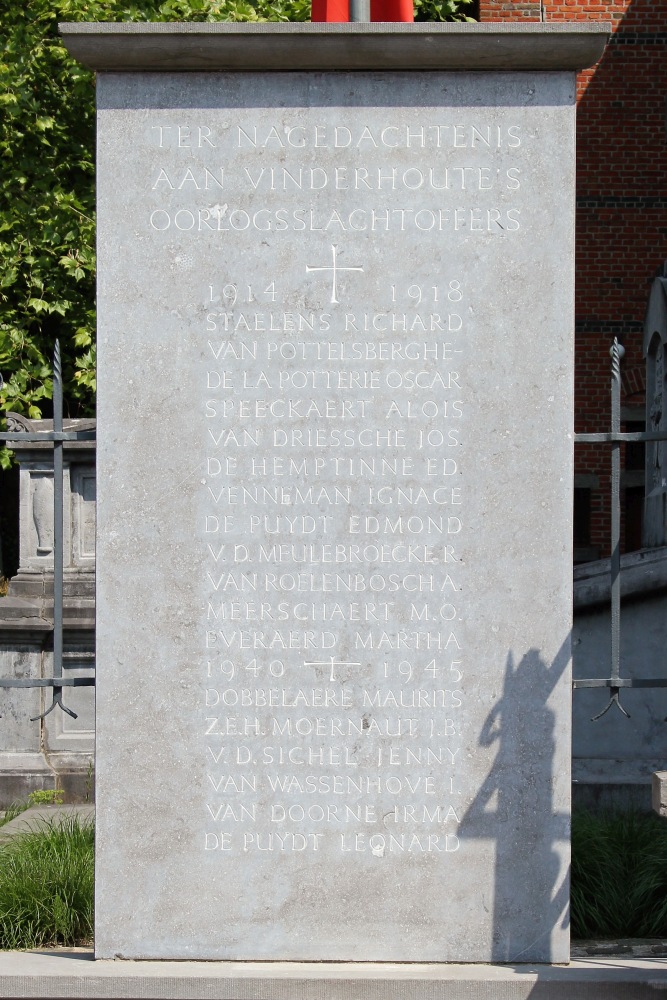 Oorlogsmonument Vinderhoute #2