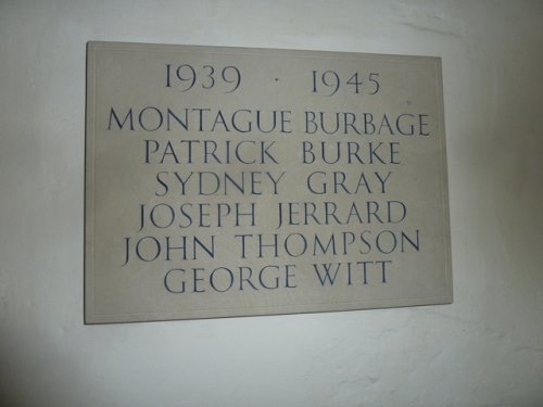 War Memorial St. George Church Damerham #2