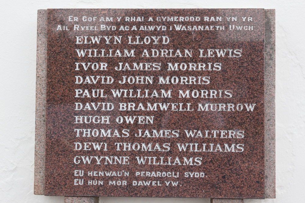 War Memorial Dinas Cross #2