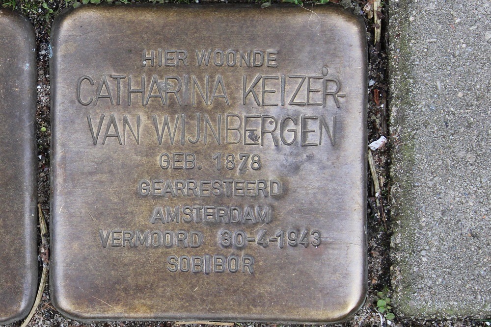 Stolpersteine Oosterpark 47 #3