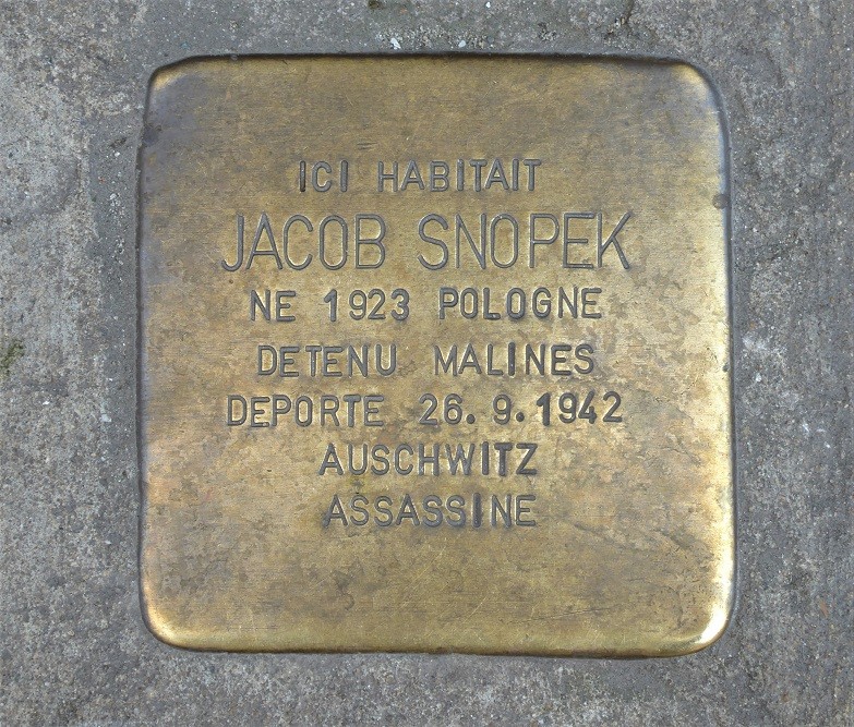 Stolpersteine Huidevettersstraat 146 #4