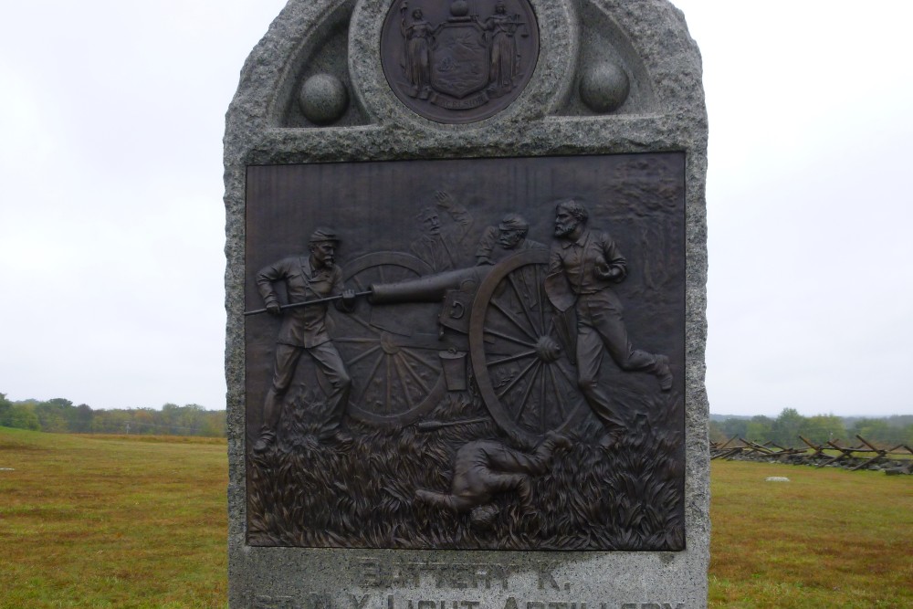 Monument 1st New York Light Artillery - Battery K #1