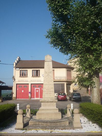 Oorlogsmonument Frontonas #1