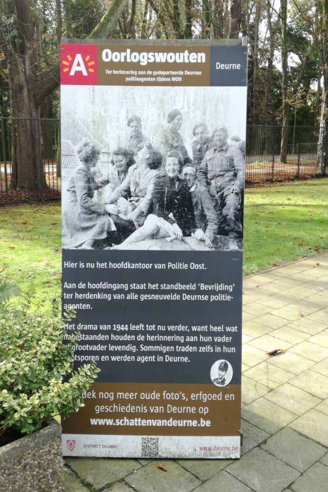 Monument Police corps Deurne Antwerp #4