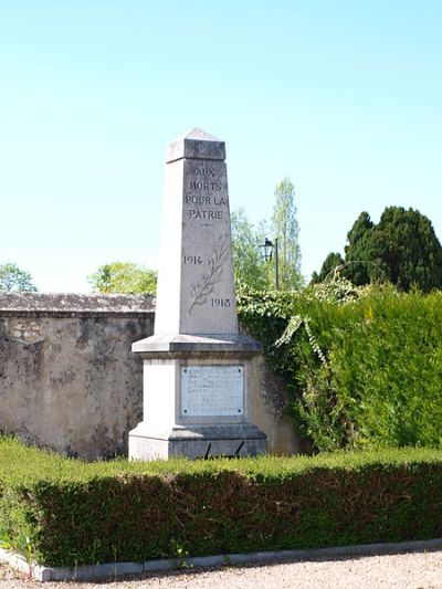 War Memorial Mormant-sur-Vernisson