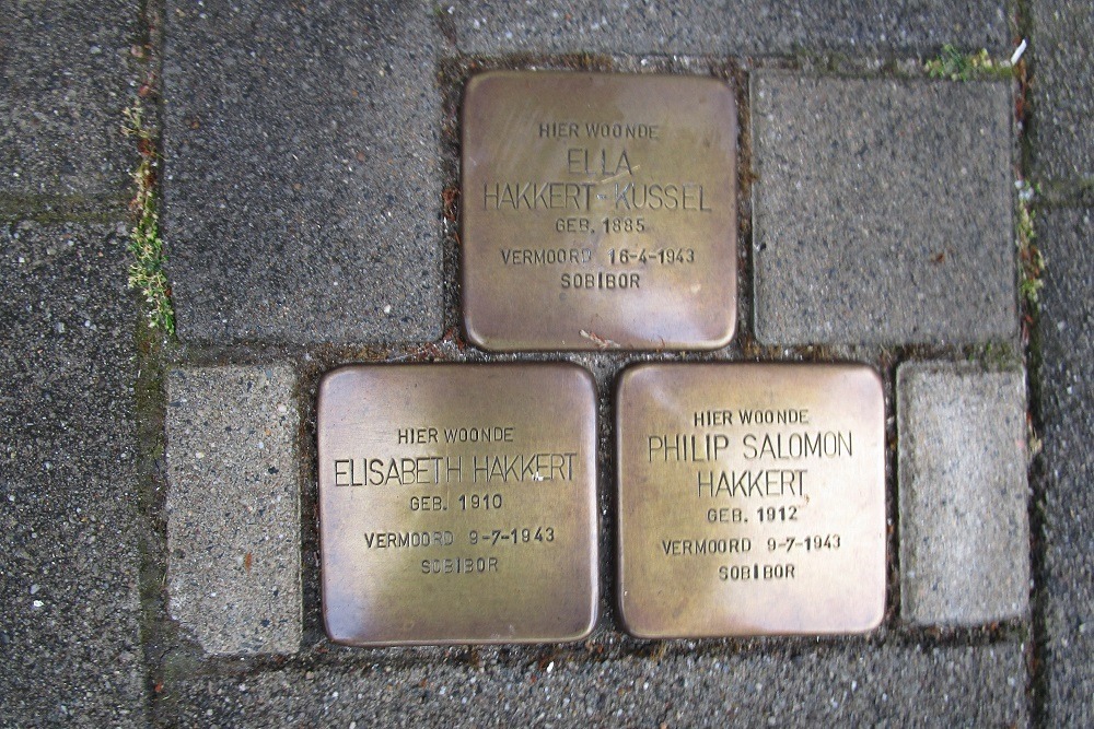 Stolpersteine Sloestraat 9