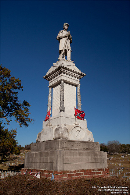 Geconfedereerden-Monument Soldiers Rest C.S.A. Cemetery #1