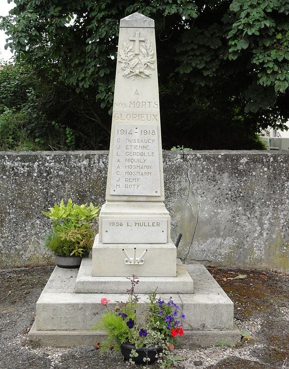 Oorlogsmonument Saint-Remimont