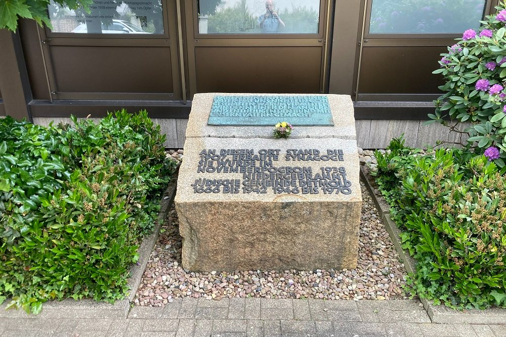 Memorial Former Synagogue Detmold #5