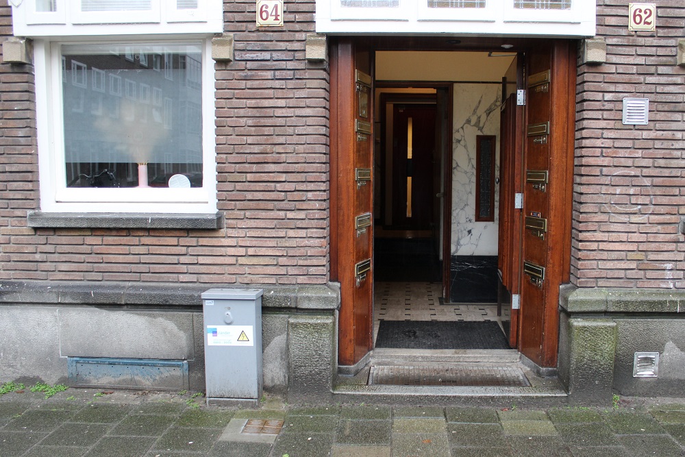 Stolpersteine Rubensstraat 64 #4