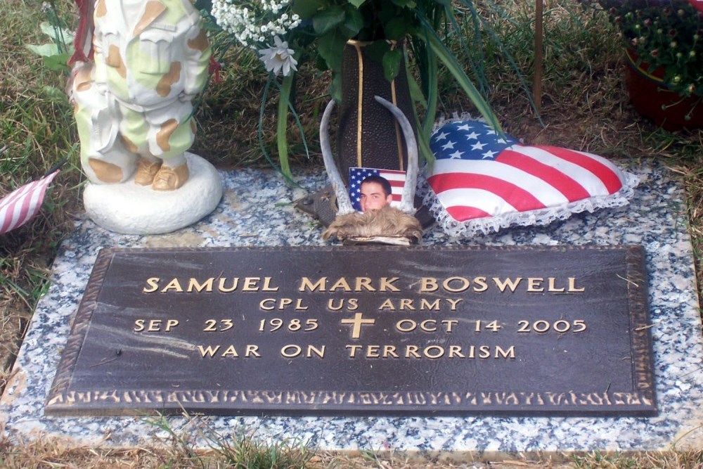 American War Grave Columbia Memorial Park #1