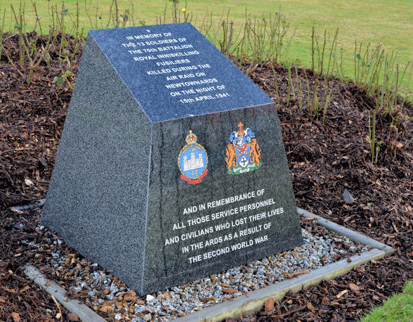 Memorial Newtownards Air Raid